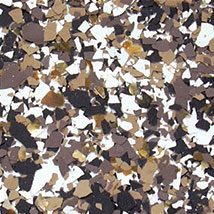 Dark Earth Sparkle(black, white, light brown, dark brown, gold metallic)