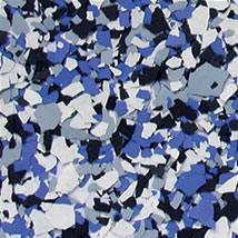 Electric Blue Blend (white, medium gray, black, primary blue)